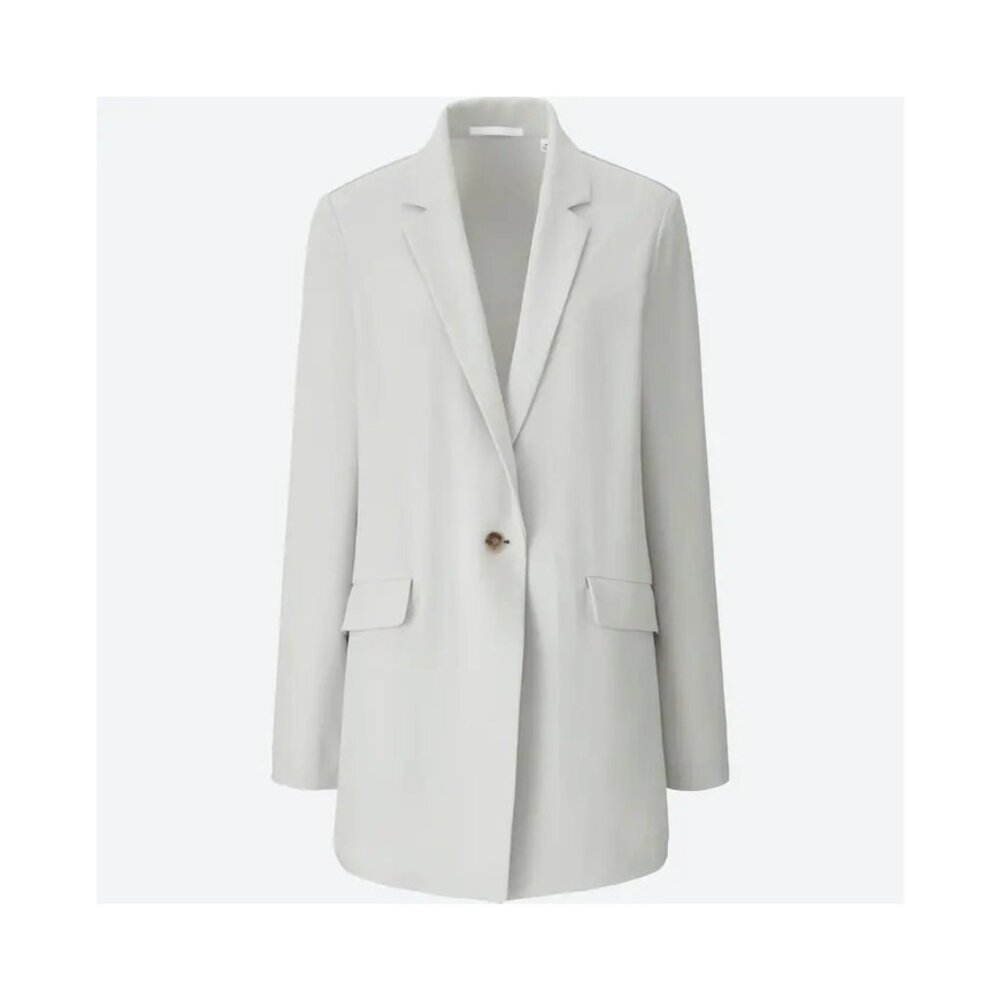 Uniqlo Drape Long Blazer Jacket